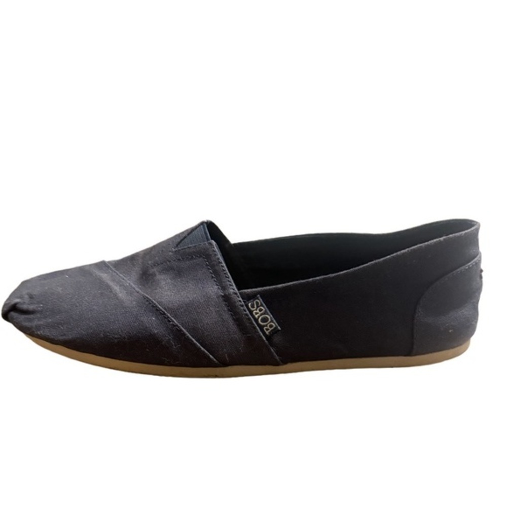 Skechers Sketchers Bobsplush-Express Yourself Ballet Flat  Canvas Blue Sz 7